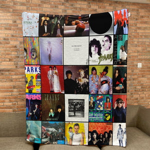 Sparks Sherpa Blanket A Cozy Tribute to Iconic Art & Eccentric Style