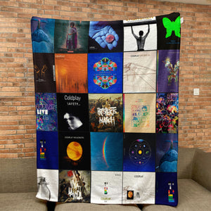 Coldplay Sherpa Blanket A Colorful, Dreamlike Tribute for True Fans