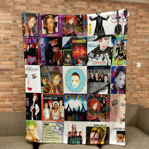 Culture Club Sherpa Blanket A Vibrant Tribute to ’80s Pop Icons