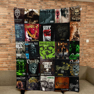 Cypress Hill Sherpa Blanket A Hardcore Tribute for True Legends Fans