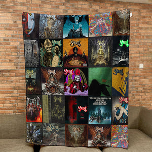 Ghost Sherpa Blanket Dark Art & Metal Warmth Wrapped in Iconic Album Imagery