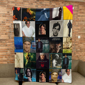 James Taylor Sherpa Blanket A Warm Folk-Rock Tribute for True Fans