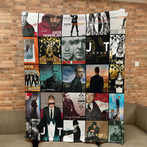Justin Timberlake Sherpa Blanket A Pop & R&B Icon Tribute for True Fans