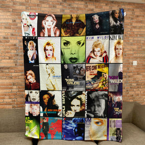 Kim Wilde Sherpa Blanket A Retro Pop Dream for True ’80s Fans