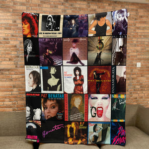 Pat Benatar Sherpa Blanket A Fierce Rock-’n’-Roll Throwback