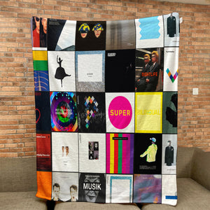 Pet Shop Boys Sherpa Blanket A Synth-Pop Icon Tribute for True Fans