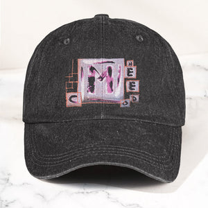 1990's Depeche Mode Rare! 1994 Tour Concert Denim Cap Vintage Music Merch Gift for Dad (With Box)