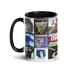 Steve Miller Band Accent Mug Classic Album Cover Collage Gift for Rock Fans