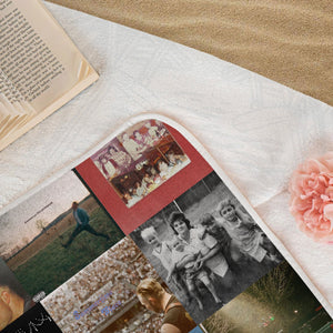 Zach Bryan Beach Towel Album Cover Collage Classic Folk Towel