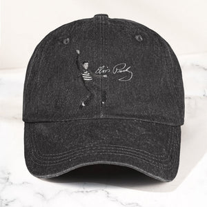 Elvis Presley Jailhouse Rock Pose Hat Classic Rock Music Tribute Cap (With Box)