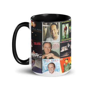 Paul Anka Accent Mug Golden-Era Classics Album Collage Gift