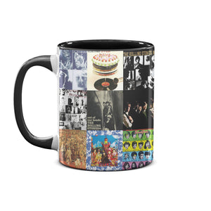 The Rolling Stones Accent Mug Classic Album Cover Collage Gift