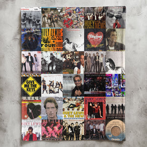 Huey Lewis & The News Sherpa Blanket A Feel-Good Throwback for True Fans