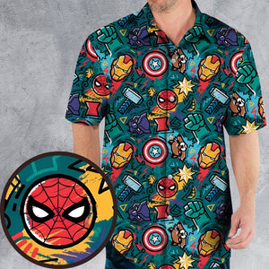 Super Hero Seamless - - 1