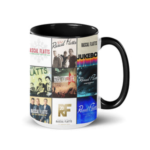 Rascal Flatts Accent Mug Country Hitmakers Album Cover Collage Gift