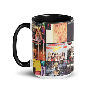 Lita Ford Accent Mug Rock Queen Album Cover Collage Gift