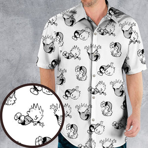 Hawaiian Shirt - 2T2P9ZUP - - 1
