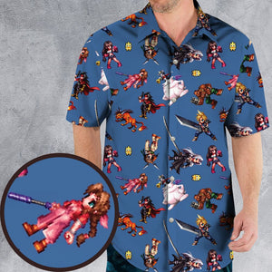 Ffvvii sprite cute pattern - - 1