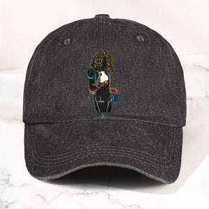 Robert Plant Denim Cap Retro Classic Rock Music Inspired Dad Hat (With Box)