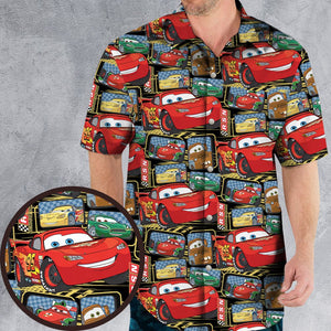 Cartoon Racing Car - - 1