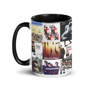 INXS Accent Mug Classic Album Cover Collage Gift