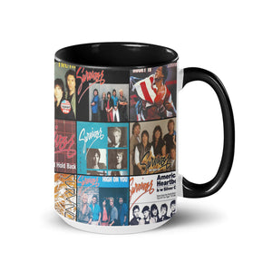 Survivor Accent Mug Classic Rock Album Cover Collage Gift