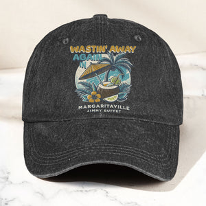 Margaritaville Denim Cap Retro Jimmy Buffett Inspired Dad Hat (With Box)
