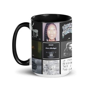 Drake Accent Mug Iconic Album Cover Collage Gift for Hip-Hop & R&B Fans