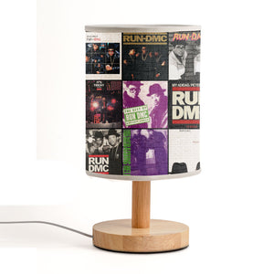 Run DMC Albums Fabric Lamp Old School Hip-Hop Legacy Glow