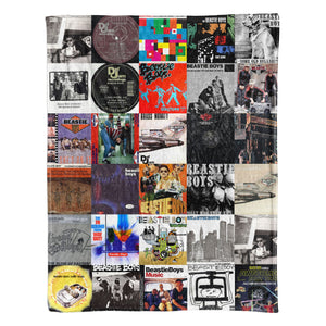 Beastie Boys Sherpa Blanket Hip-Hop & Punk Fusion Warmth Wrapped in Iconic Album Art