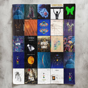 Coldplay Sherpa Blanket A Colorful, Dreamlike Tribute for True Fans