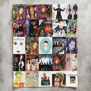Culture Club Sherpa Blanket A Vibrant Tribute to ’80s Pop Icons