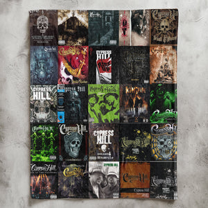 Cypress Hill Sherpa Blanket A Hardcore Tribute for True Legends Fans