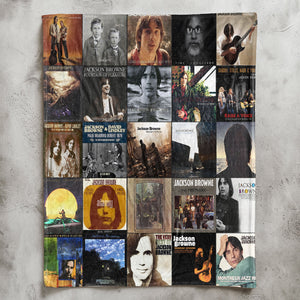 Jackson Browne Sherpa Blanket Folk-Rock Warmth Wrapped in Timeless Album Art