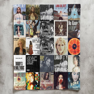 Lana Del Rey Sherpa Blanket A Nostalgic Indie-Pop Tribute for True Fans