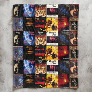 Mercyful Fate Sherpa Blanket A Dark Heavy Metal Tribute for True Fans