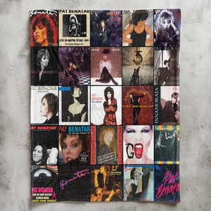 Pat Benatar Sherpa Blanket A Fierce Rock-’n’-Roll Throwback