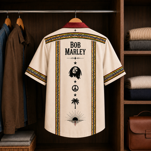 Bob Marley Luxury Design Hawaiian Shirt – Reggae Inspired Hawaiian Shirt