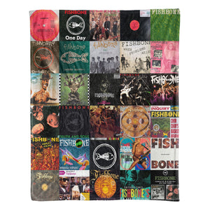 Fishbone Sherpa Blanket A Wild, Funk-Rock Journey for True Fans
