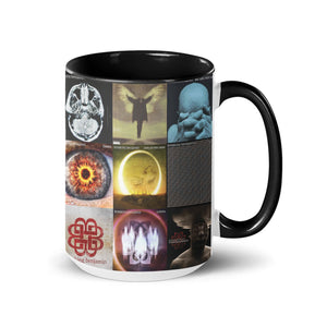 Breaking Benjamin Accent Mug Classic Album Cover Collage Gift for Rock Fans