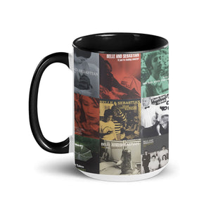 Belle and Sebastian Accent Mug Classic Album Cover Collage Gift for Indie Pop Fans