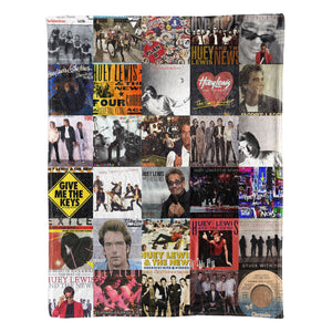 Huey Lewis & The News Sherpa Blanket A Feel-Good Throwback for True Fans