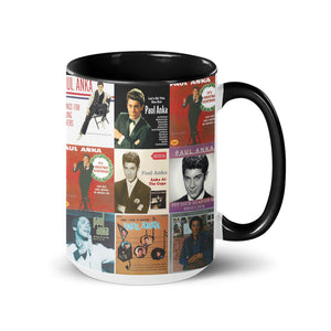 Paul Anka Accent Mug Golden-Era Classics Album Collage Gift
