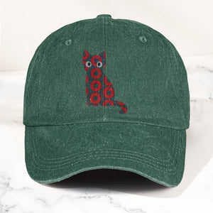 5-PACK Holographic Phish Cat Denim Cap Retro Music Fan Merch Cap Gift For Dad (With Box)
