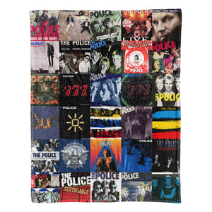 The Police Sherpa Blanket A Tribute to Timeless New Wave Icons