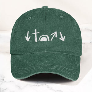 The Story Of Jesus Denim Cap Vintage Dad Cap Gift For Dad (With Box)