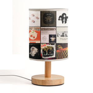 Kings of Leon Album Cover Fabric Lamp Indie Rock Vibes Table Light