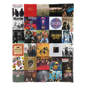 Bee Gees Sherpa Blanket Timeless Pop & Disco Warmth Wrapped in Iconic Album Art