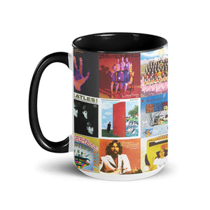 George Harrison Accent Mug Classic Album Cover Collage Gift for Beatles & Solo Fans
