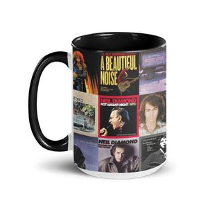 Neil Diamond Accent Mug Classic Album Cover Collage Gift